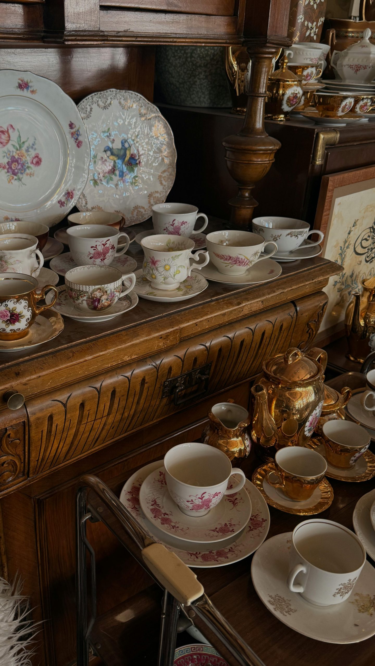 Antiquaire au travail
